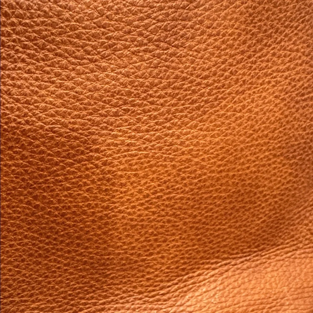 Brahmin brown pebbled leather 9.5x8 crossbody purse